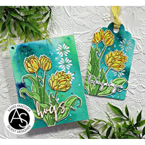 Alex Syberia Designs - Tulips Treasure Stamp Set