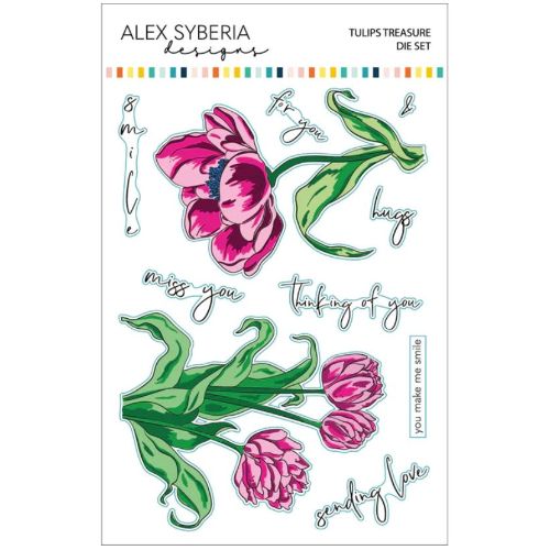 Alex Syberia Designs - Tulips Treasure Die Set