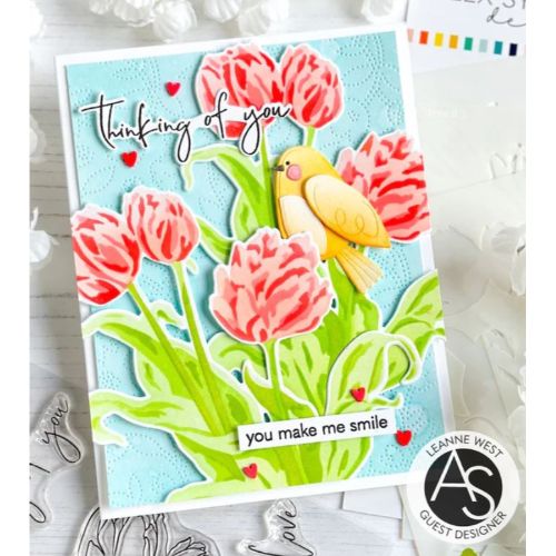 Alex Syberia Designs - Tulips Treasure Stencil Set
