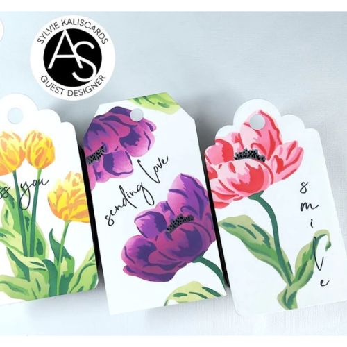 Alex Syberia Designs - Tulips Treasure Stencil Set