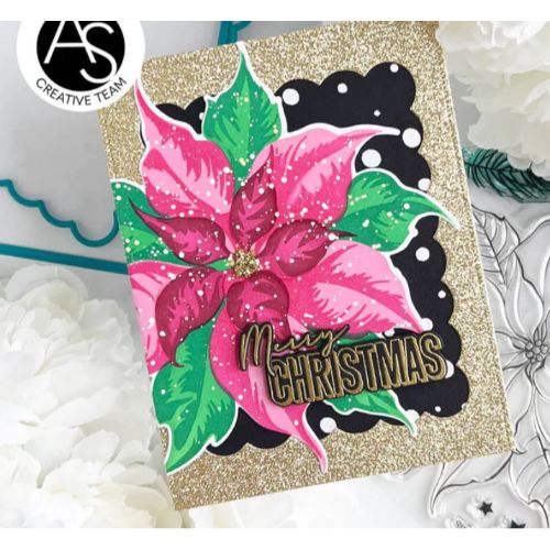 Alex Syberia Designs - Falling Snow Stencil