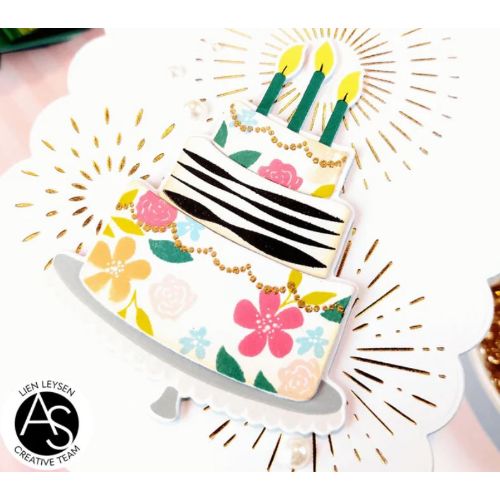 Alex Syberia Designs - Illuminated Night Sky Hot Foil Plate and Die Set