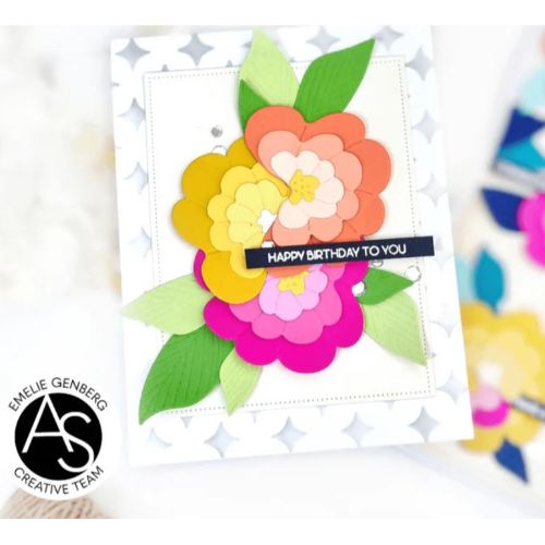 Alex Syberia Designs - Shiny Diamonds Stencil