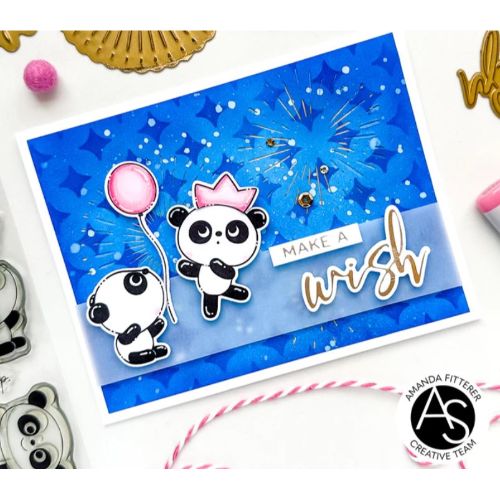 Alex Syberia Designs - Shiny Diamonds Stencil