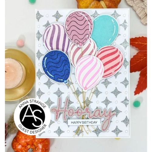 Alex Syberia Designs - Shiny Diamonds Stencil