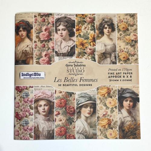 IndigoBlu Les Belles Femmes 8x8 Inch Paper Book (IND1337)