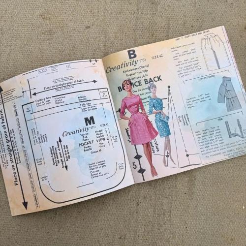 IndigoBlu Sew Lovely 8x8 Inch Paper Book by Mike Deakin (IND1534)