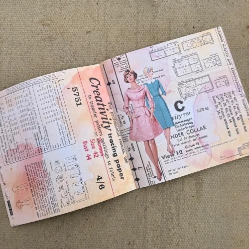 IndigoBlu Sew Lovely 8x8 Inch Paper Book by Mike Deakin (IND1534)