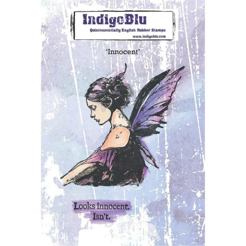 IndigoBlu Innocent A6 Red Rubber Stamp (IND1567)