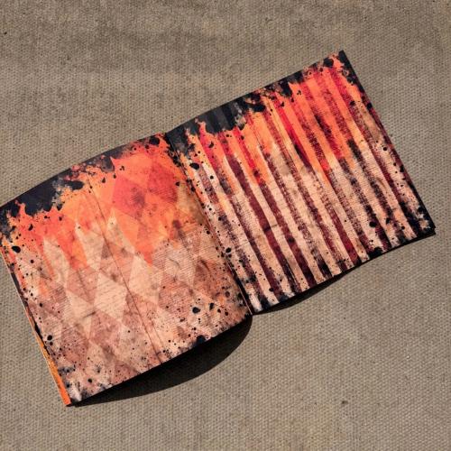 IndigoBlu Halloween Grunge 8x8 Inch Paper Book (IND1587)