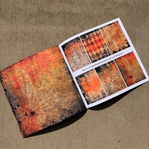 IndigoBlu Halloween Grunge 8x8 Inch Paper Book (IND1587)