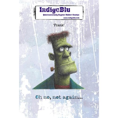 IndigoBlu Frank A6 Red Rubber Stamp (IND1588)