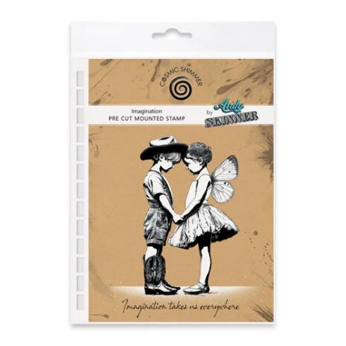 Katy Sue Designs Andy Skinner Pre Cut Rubber Stamp Imagination (07-0079-AS)