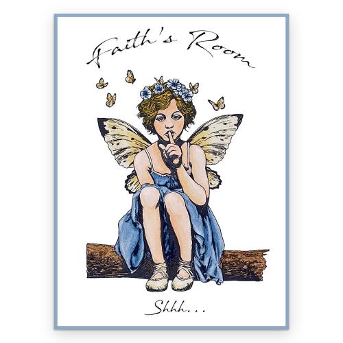 Katy Sue Designs Andy Skinner Pre Cut Rubber Stamp Secret (07-0081-AS)