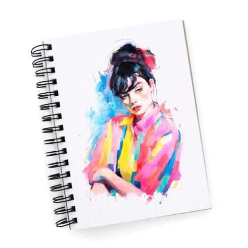 Katy Sue Designs Cosmic Shimmer A5 Art Journal Customisable Heavyweight 300gsm (20-10003-CW300) - Postage as per Actual