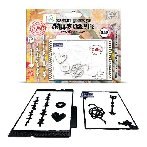Aall and Create Marked & Made Die-Cutting Die Set Sewn Intentions (AALL-DI-108)