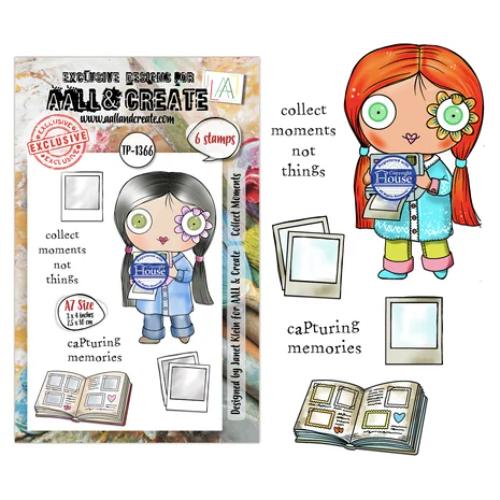 Aall and Create Through the Lens A7 Stamp Sets Collect Moments by Janet Klein (AALL-TP-1366)