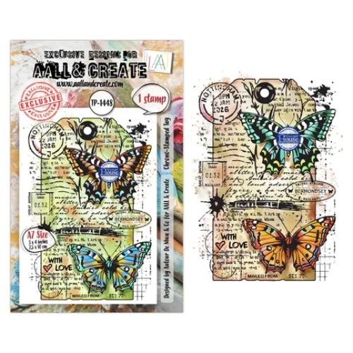 Aall and Create Dispatch Transit A7 Stamp Sets Chrono-Stamped Tag by Autour De Mwa & Co (AALL-TP-1448)