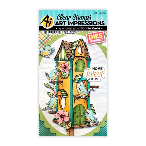 Art Impressions - Birdhouse Cubbies Set