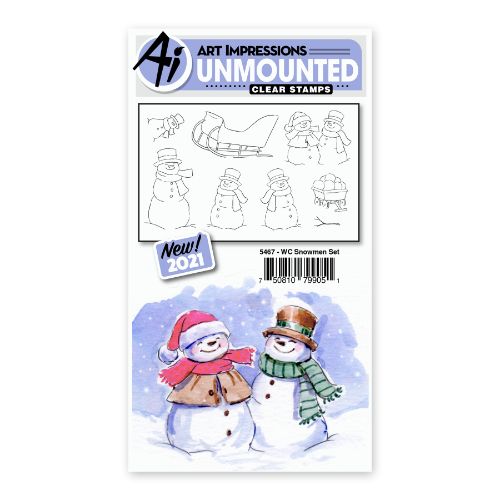 Art Impressions - Snowmen Set