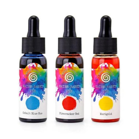 Cosmic Shimmer Origins Water-Based Inks, Set of 3 Primary Colours (55-IKB001-S3)