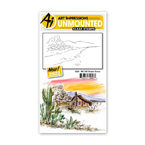 Art Impressions - WC SW Simple Scene
