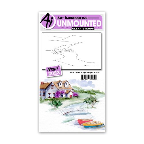 Art Impressions - Foot Bridge Simple Scene