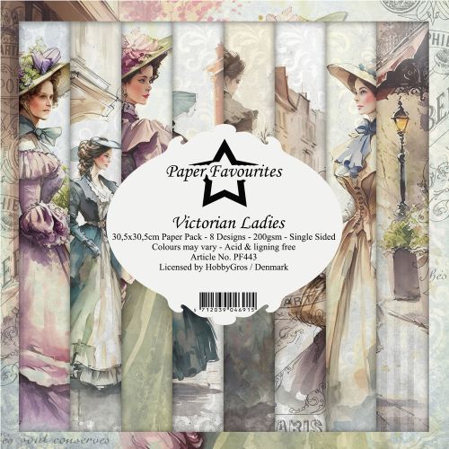 Paper Favourites Victorian Ladies 12x12 Inch Paper Pack - Postage as per actual