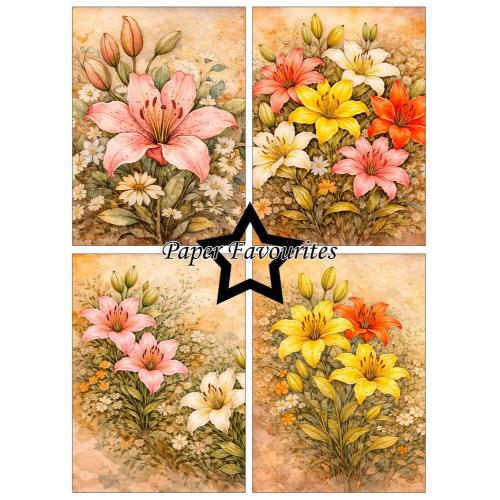 Paper Favourites Lily A6 Paper Pad (PFA614)