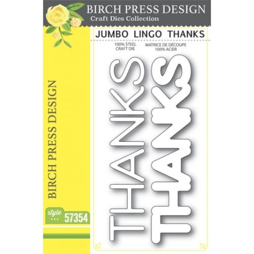 Birch Press - Jumbo Lingo Thanks