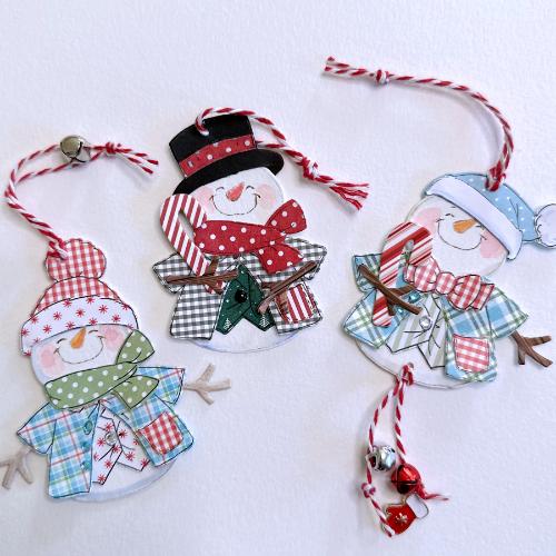 Art Impressions - Snowman Puppet Set