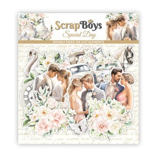 ScrapBoys Special Day Double Sided Die Cut Elements (47pcs)