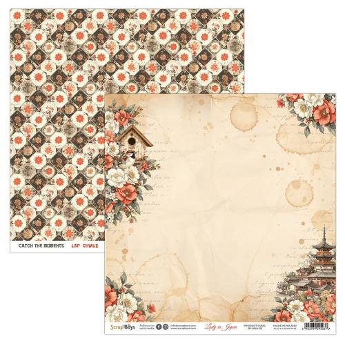ScrapBoys Lady in Japan 8x8 Inch Paper Pad (SB-LAJA-10)