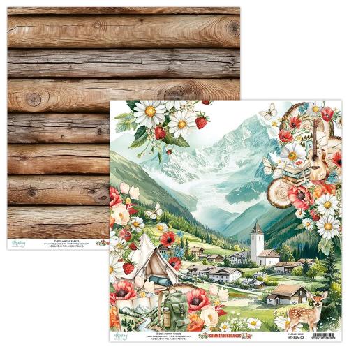Mintay Summer Highlands 12x12 Inch Scrapbooking Paper Set (MT-SUM-07) - Postage as per Actual