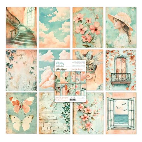 Mintay Art Journal Paper Pad 6x8 Inch Peachy Breeze (MT-ART-P08)