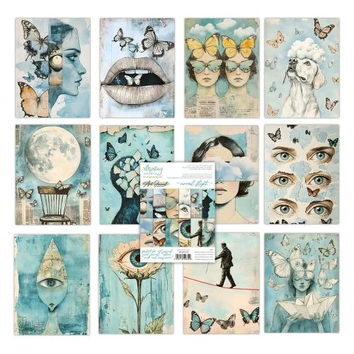 Mintay Art Journal Paper Pad 6x8 Inch Surreal Flight (MT-ART-P12)