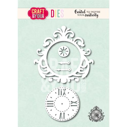 Craft & You Design Clock Dies (CW383)