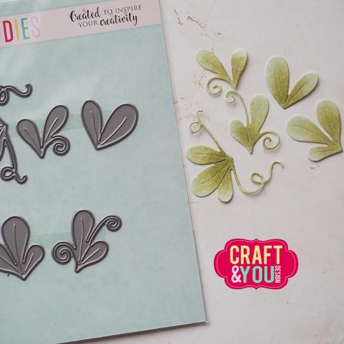 Craft & You Design Leaves Dies by Gosia (CW401)