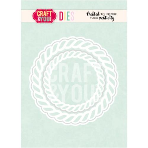 Craft & You Design Rope Frames Dies by Bea (CW419)