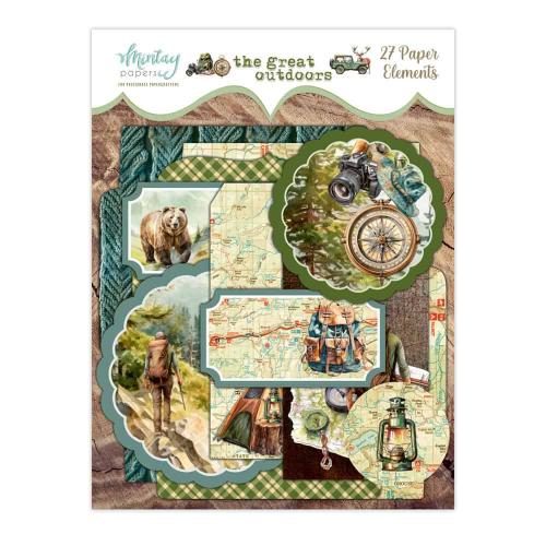 Mintay - Paper Elements - The Great Outdoor, 27 pcs (MT-TGO-LSCE)