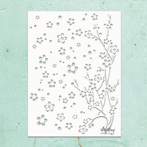 Mintay - Mintay Kreativa - 6 x 8 Stencil - Bloom (MTK-STEN-26)