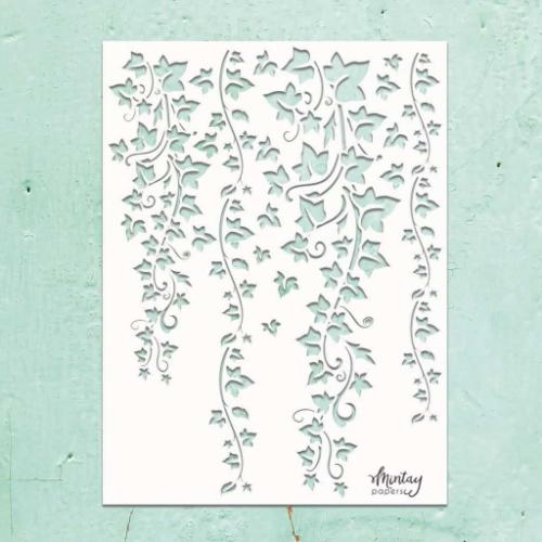 Mintay - Mintay Kreativa - 6 x 8 Stencil - Ivy (MTK-STEN-28)