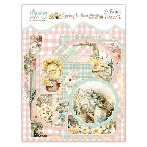 Mintay - Paper Elements - Spring Is Here, 27 pcs (MT-SPR-LSCE)