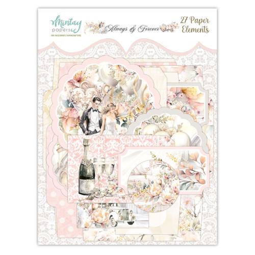 Mintay - Paper Elements - Always & Forever, 27 pcs (MT-ALF-LSCE)