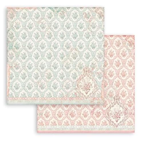 Stamperia - Rose Parfum Background Slection Sheets - 8x8 SBBS74