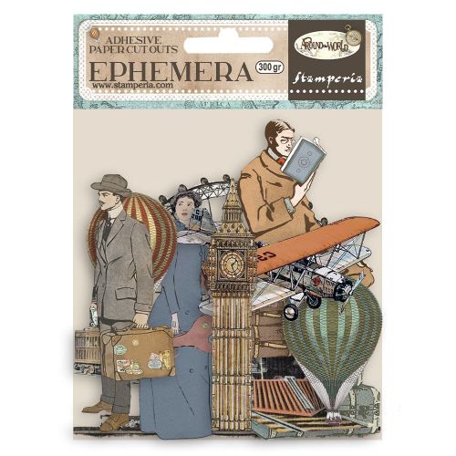Stamperia - Around the World Ephemera (39pcs) (DFLCT21)