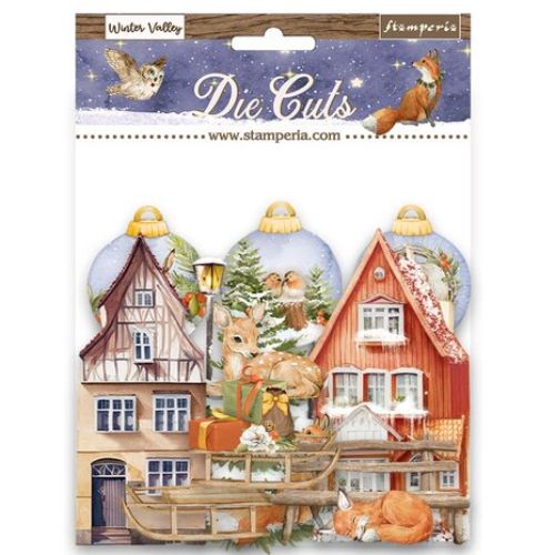 Stamperia - Die cuts assorted - Winter Valley (DFLDC82)