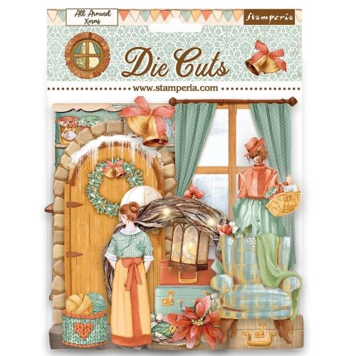 Stamperia - Die cuts assorted - All Around Christmas (DFLDC83)