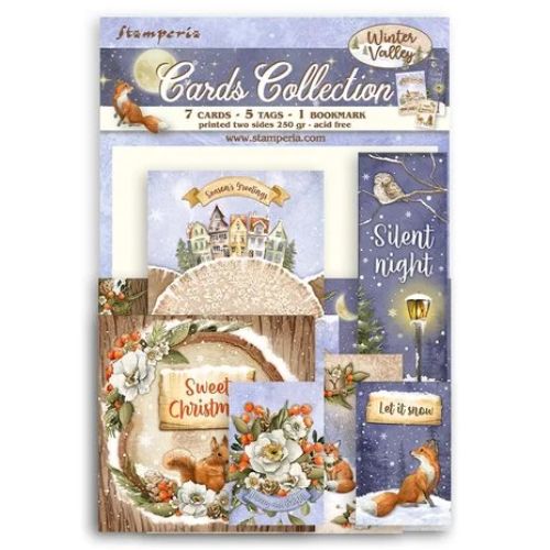 Stamperia - Cards Collection - Winter Valley (SBCARD19)