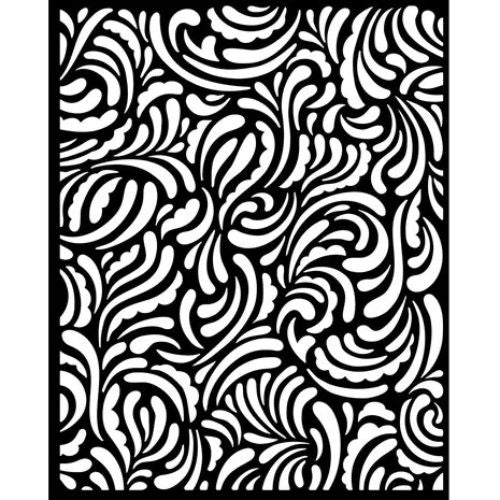 Stamperia - Songs of the Sea Thick Stencil 20x25cm Texture (KSTD146)